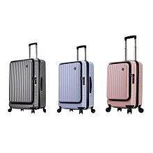 ~雪黛屋~Forest 行李箱前開拉鍊加大容量海關鎖硬殼360度旋轉耐摔磨損#3334 歷史價格詳細信息