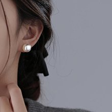 fever施家珍珠女耳針999純銀耳飾高級感耳環2023新款爆款耳夾 歷史價格詳細信息