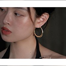 《風向標》簡約通勤金銀素大圈圈耳環小眾設計高級感耳飾耳針耳墜優 價格比較,價格查詢,歷史價格詳細信息