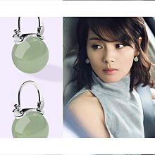 和田玉耳環2023新款爆款金色純銀耳扣天然冰種玉石耳墜女款 歷史價格詳細信息