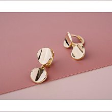 黃金耳環素圈ins18k金女足金999耳圈送禮24k金首飾圓圈金耳針 歷史價格詳細信息