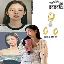 水滴素圈耳環2023新款爆款 鍍黃金色氣質耳扣復古簡約耳圈耳飾女 歷史價格詳細信息