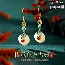 耳釘.耳環.品牌2022新款銀針雛菊花耳釘女防過敏耳環一款兩戴可調節耳飾    網路購。 歷史價格詳細信息