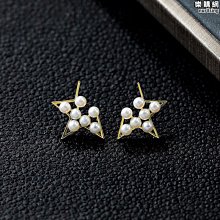 耳飾韓國重工微鑲彩色鋯石靈動葉子氣質耳釘925銀針立體花朵耳環優 歷史價格詳細信息