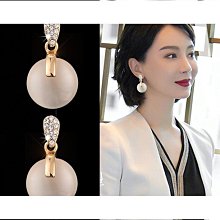 熱賣耳環女純銀眼石防過敏氣質2020年新款潮韓國高級感玉質耳飾耳墜 價格比較,價格查詢,歷史價格詳細信息