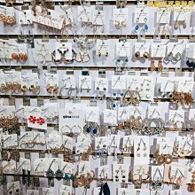 【小樓】韓國時尚幾何小眾個性耳環女高級感滿鋯鑲嵌新款獨特氣質耳飾 歷史價格詳細信息