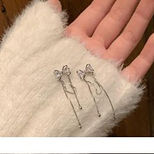 【締造】流蘇耳環女小眾設計耳墜輕奢高級感2023爆款耳釘銀針長款耳雄 歷史價格詳細信息