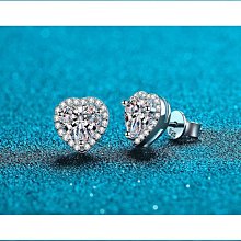 925銀莫桑石耳圈 時尚高級感滿鑽耳環女 莫桑石耳飾 歷史價格詳細信息