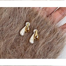 [斯頓]DOUDOUSTORE925銀針雙色水滴耳環簡單設計感個性百搭耳針耳飾女 價格比較,價格查詢,歷史價格詳細信息