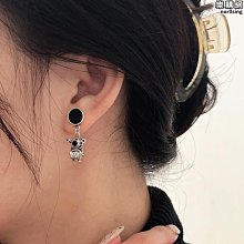 耳釘不對稱耳釘女純銀針耳環小眾設計高級新款爆款輕奢耳飾養耳釘 歷史價格詳細信息