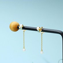 敦麗珠寶首飾  法式設計款復古英倫風s925銀人造歐泊耳環 歷史價格詳細信息