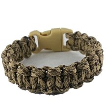 『Paracord mix』魚尾-寬版 傘繩手環 打火石插扣款 黑+藍 歷史價格詳細信息