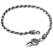 S925 銀飾 麻花款手環 手鐲 C型環 C字環 C手鐲 C手環 Open Bangle 首飾 歷史價格詳細信息