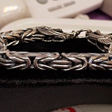 [金年春金仔店] 純銀999 龍頭 梵身 方鍊 四方 9MM手鍊 鍊子 銀鍊 銀手鍊 銀幣 銀飾 歷史價格詳細信息