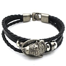 【型男會社】1109 YRG PX191復古牛皮手環 銀色交叉大刀骷髏頭伸縮綁繩手鏈 熱賣款 歷史價格詳細信息