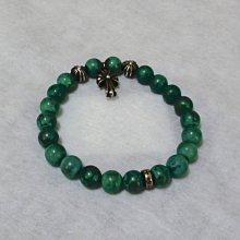 綠松石手鍊 可伸縮 手工銅做成小花朵 2片葉子輕巧愛 女生最愛  影片呈現 送禮自用皆可 歷史價格詳細信息