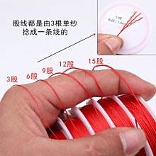 紅繩編織手繩編繩股線纏繞戒指項鏈繩手工diy材料黑繩手鏈編織繩【緻雅尚品】 歷史價格詳細信息