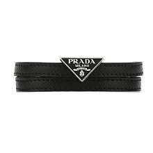 PRADA 經典三角牌LOGO單扣雙口袋大款束口尼龍後背包 (黑色) 歷史價格詳細信息