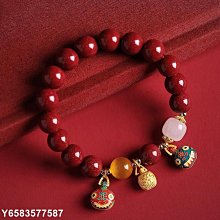 爆款天然朱砂手串手工串珠高含量紫金砂八大守護神手鏈 歷史價格詳細信息