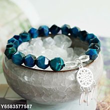 藍虎眼石 虎眼石 夢幻虎眼 手鍊 手環 手珠 桶珠 TIG2003 歷史價格詳細信息