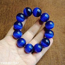 【熱賣精選】新款綠色貓眼石虎眼石手串 帝王綠男士手串手鏈2.0CM 歷史價格詳細信息