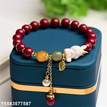 朱砂手串和田玉轉運珠手鏈女保真紫金砂本命年飾品兔年禮物男女友流行飾品男女飾品 歷史價格詳細信息