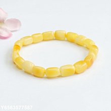 【熱賣精選】琥珀手鏈手串多米尼加藍珀天然玉珠吊墜蜜蠟項鏈真品 歷史價格詳細信息