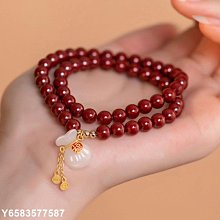 天然朱砂手串女款高純度正品紫金砂輕奢小眾本命年平安扣手鏈情侶 歷史價格詳細信息