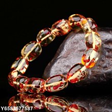 【熱賣精選】琥珀手鏈手串多米尼加藍珀天然玉珠吊墜蜜蠟項鏈真品 歷史價格詳細信息