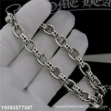 【熱賣精選】克羅伈復古十字花鑰匙吊墜花紋項墜O字項鏈男女情侶通用廠家 歷史價格詳細信息