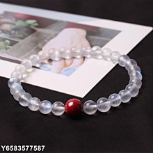 天然藍月光石手鏈冰透體水晶手串單圈禮 愛情情侶夜光石飾品手串 歷史價格詳細信息