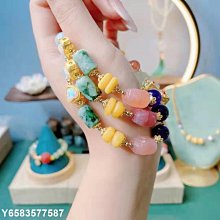 熱賣精選】紅石手鍊女氣質鍍S925銀飾品  超夯 歷史價格詳細信息