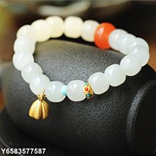 【熱賣精選】南紅手鏈 配飾珍珠 虎頭吊墜 流行搭配ins手串 歷史價格詳細信息