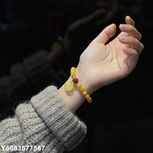 【熱賣精選】天然蜜蠟手串 妖孽白花紋 全品三無 蠟質濃郁 尺寸10.7m 重12.2克 歷史價格詳細信息