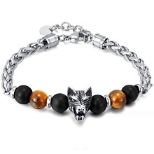 個性狼牙戒指潮男朋克哥特配飾單身維京北歐美鈦鋼飾品指環男生-鴻運飾品 歷史價格詳細信息