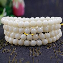 【老友珍品閣】白玉菩提手串繞指柔圓珠女學生黨文玩白菩提根手鍊佛珠盤玩男 歷史價格詳細信息