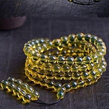 多米5A淨水藍琥珀佛珠108顆手錬  純天然蜜蠟琥珀圓珠手串男女款 歷史價格詳細信息