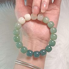 【老友珍品閣】綠幽靈招財腳鏈女 好運珠祈福簡約紅繩編織腳鏈 可調整尺寸 歷史價格詳細信息