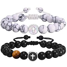 【十字架手鍊】鈦鋼手鍊 磁石手鏈 能量手鍊 鈦鋼手環 鈦鋼手鐲 男生飾品 白鋼手鍊 情侶手鍊 避邪 韓版個性潮男手環 歷史價格詳細信息