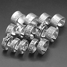 Chrome Hearts 克羅心s925純銀蔦尾花時尚十字花開口可調節戒指男女情侶十字架食指戒子 歷史價格詳細信息