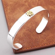 Chrome Hearts克羅心簡約十字架純銀手鐲男手環個性復古時尚泰銀開口手鐲女潮 歷史價格詳細信息