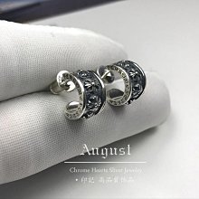 【MAD小鋪】Chrome Hearts克羅心情侶款純銀十字架耳釘女男925銀防過敏 歷史價格詳細信息