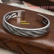 代購純銀手鐲 全新款永恆唐草紋金剛杵個性男手鐲 內徑62mm 寬16mm 重約45克 歷史價格詳細信息
