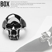 鈦鋼戒指 骷髏頭美式戒飾-歐美暗黑搖滾個性生日情人節禮物男飾品73le199[獨家進口][巴黎精品] 歷史價格詳細信息