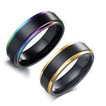 戒指男士 彩色貝殼 潮男個性 尾戒 高級感 新年禮物 指環 歷史價格詳細信息