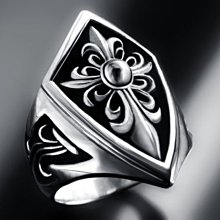 聖騎士 十字架 925純銀 戒子 戒指 agnes b zara gucci lv ck georg jensen-鴻運飾品 歷史價格詳細信息