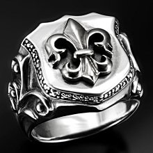 【創銀坊】皇家聖百合 925純銀 墜子 鳶尾花 十字架 哈雷 騎士 克羅心 龐克 搖滾 重機 鷹 項鍊(P-11809) 歷史價格詳細信息