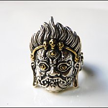 大黑天 純銀925戒指 戒子 轉經輪 佛 法器 念珠 唐卡 喇嘛 嘎巴拉 金剛杵 度母 觀音 zocalo 象神-鴻運飾品 歷史價格詳細信息