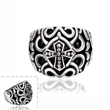 復古戒指風男戒十字潮流開口戒朋克女感嘻哈小眾-哈囉好物 歷史價格詳細信息