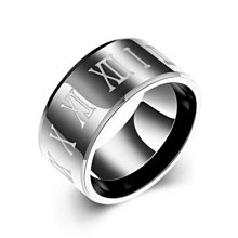 鈦鋼戒指 數字日期戒指男生潮流飾品可轉動戒指個性飾品指環時尚    網路物-哈囉好物 歷史價格詳細信息